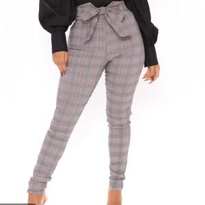 New Knot Your Girl Pants Plaid